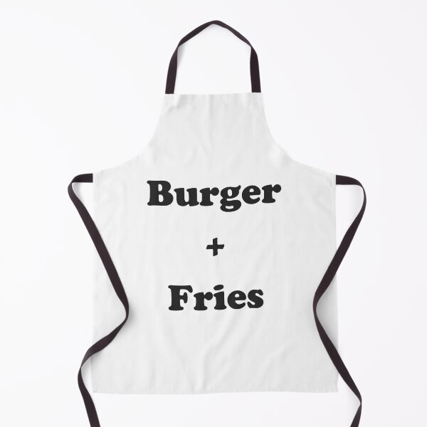 Item preview, Burger and Fries Design designed and sold by Back To The 80s.