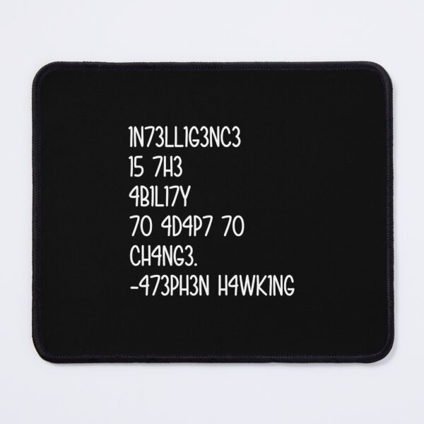 Item preview, Intelligence Is The Ability To Adapt To Change designed and sold by obviouslogic.