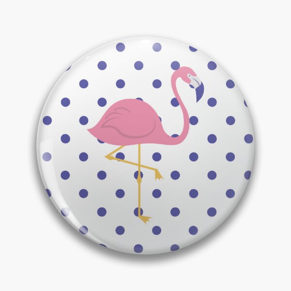 Item preview,  Purple Polka Dot Flamingo designed and sold by The-Chic-Peach.
