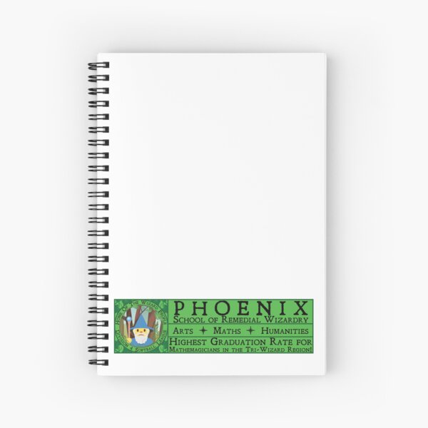 Item preview, Phoenix School of Remedial Wizardry designed and sold by CatBagz.