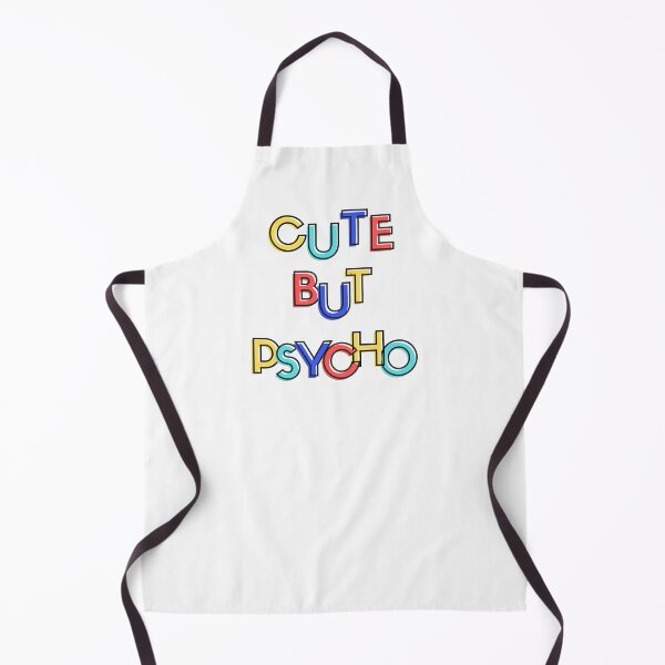 Item preview, Cute but Psycho - funky colorful design designed and sold by Patacona ★★★★★.