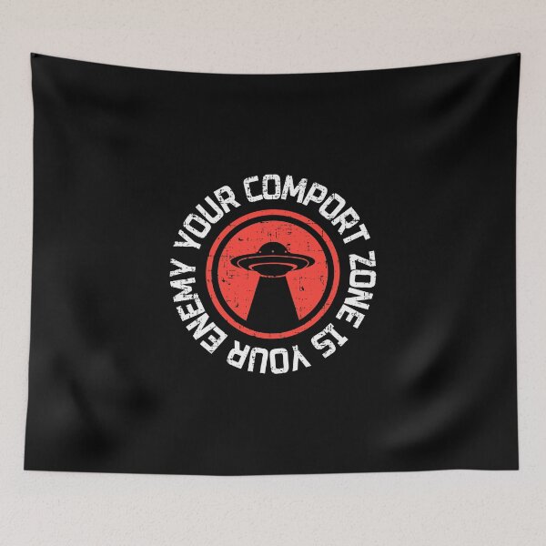 Item preview, Your comfort zone is your enemy designed and sold by D3monic.