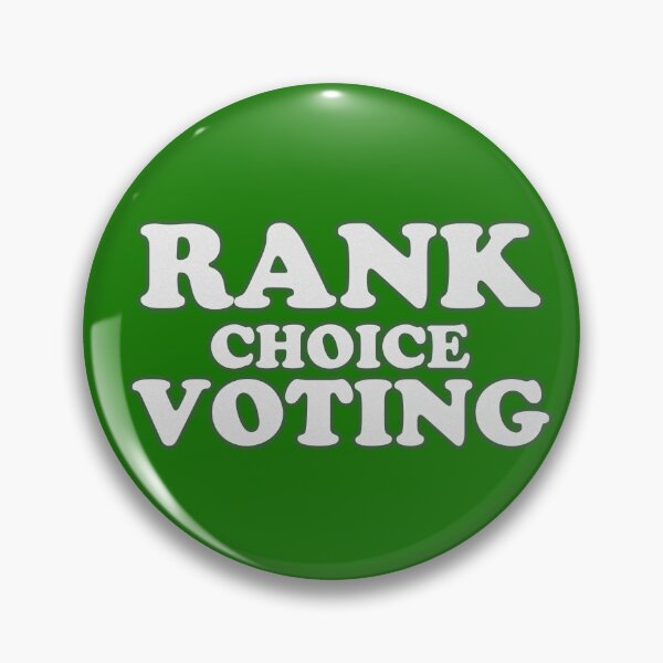 Item preview, Rank Choice Voting designed and sold by theboonation.
