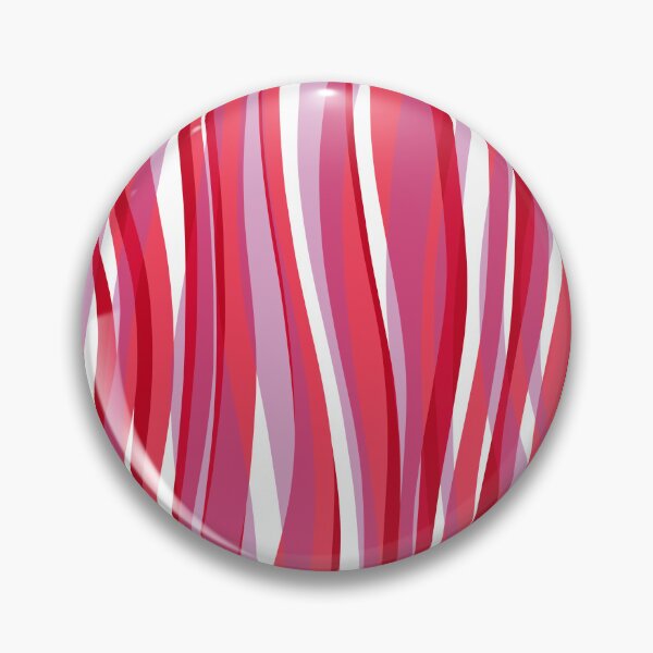 Artikelvorschau, Abstract Waves Stripes Pattern #4 Fluorescent Pink entworfen und verkauft von bubblyshades.