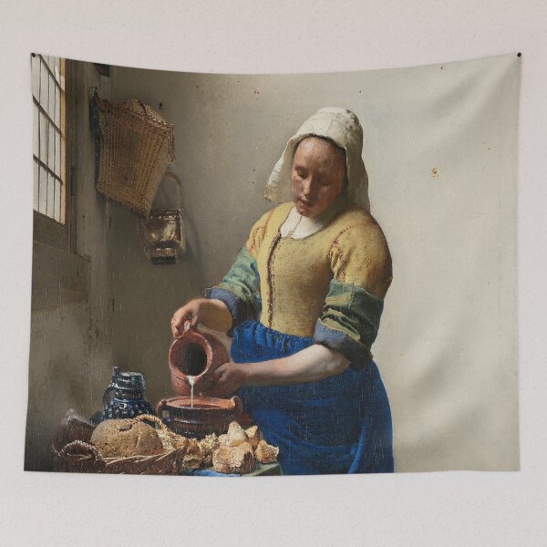 Item preview, Jan Vermeer's The Milkmaid designed and sold by mosfunky.