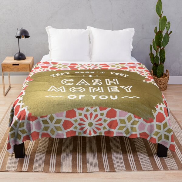 Item preview, Cash Money – Coral & Gold designed and sold by Cat Coquillette.
