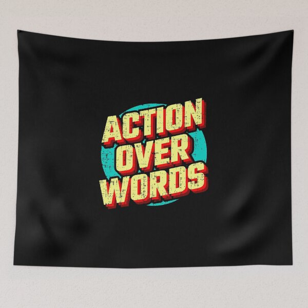 Item preview, Action Over Words designed and sold by D3monic.