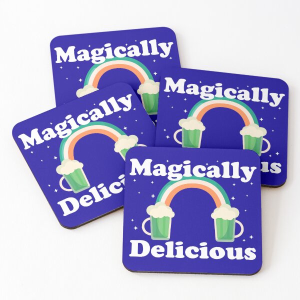 Item preview, FUNNY Saint Patrick's MAGICALLY DELICIOUS Green Beer St Pattys Day LUCKY CHARM designed and sold by originalsusie.