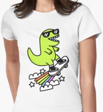 Rad Rex Women's Fitted T-Shirt