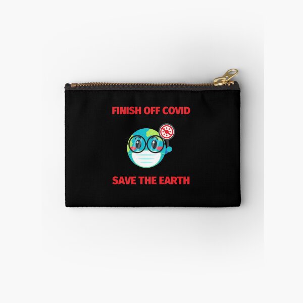 Item preview, finish off covid save the earth - covid 19 designed and sold by saytinh.
