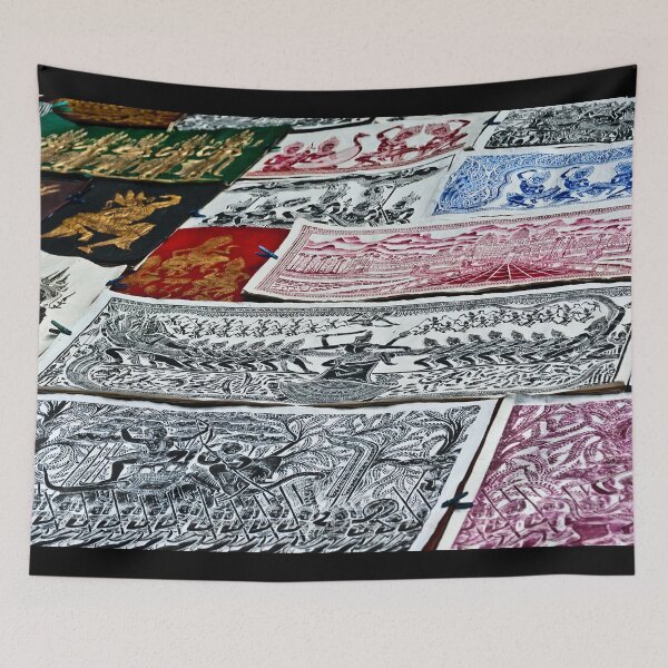 Item preview, Khmer painting. Cambosia  designed and sold by Lie Yim.