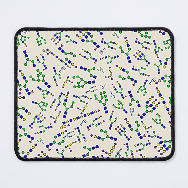 Item preview, Sugary Glycan Swirl - Ecru Background designed and sold by Artsy-Chemist.