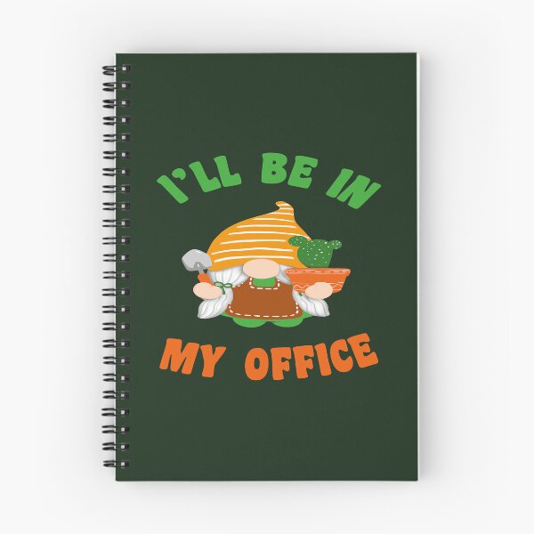 Item preview, I'll Be In My Office, Garden Gnome Funny Gardening Gift designed and sold by SaliDesigner.