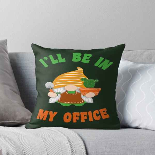 Item preview, I'll Be In My Office, Garden Gnome Funny Gardening Gift designed and sold by SaliDesigner.