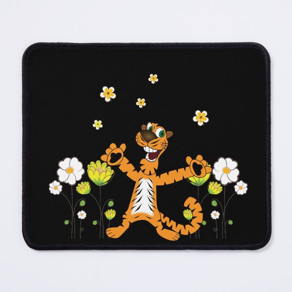 Item preview, tiger with scattered flowers designed and sold by emotions23.