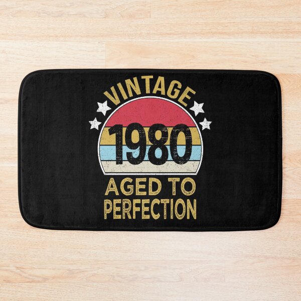 Item preview, Born 1980 Birthday Old Gift Vintage 1980 Funny for Birthday designed and sold by nmichom.