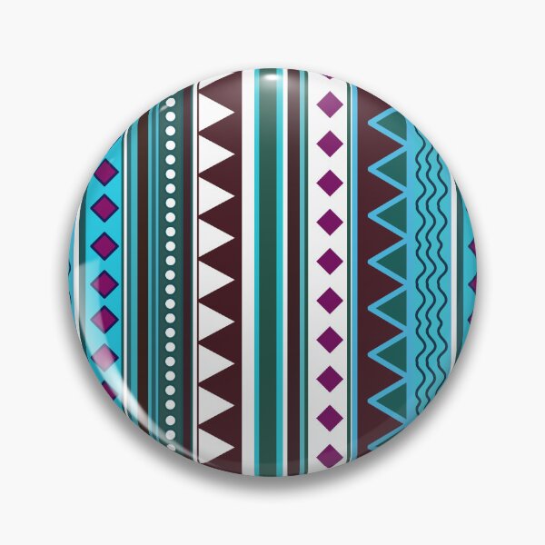Item preview, Aztec Inspired Print Pattern - Blue designed and sold by BullishGraphics.