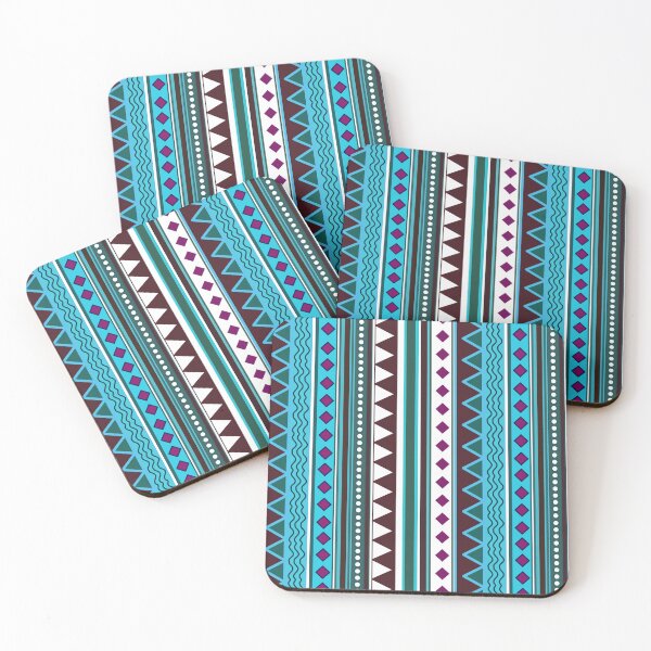 Item preview, Aztec Inspired Print Pattern - Blue designed and sold by BullishGraphics.
