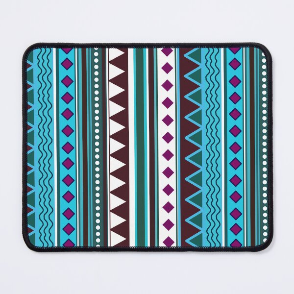 Item preview, Aztec Inspired Print Pattern - Blue designed and sold by BullishGraphics.