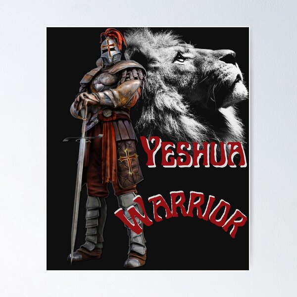 Item preview, Yeshua Warrior designed and sold by Tripp Art Studio.