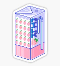 Strawberry Milk Sticker