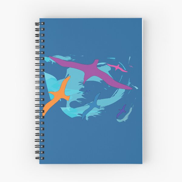 Item preview, Seagulls in flight. Clouds cross the sky, they go with the wind. designed and sold by victor99vr.
