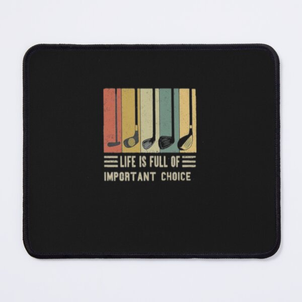 Item preview, Life is Full of Important Choices Unisex Golf Player designed and sold by saadabs.