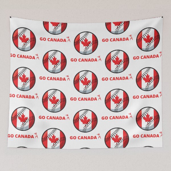 Item preview, BASEBALL - GO CANADA!  CHEER AND SUPPORT designed and sold by MrCreativeArts.