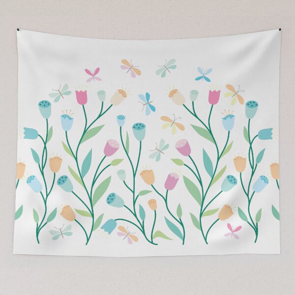 Item preview, Flowers and dragonfly designed and sold by MKBL.