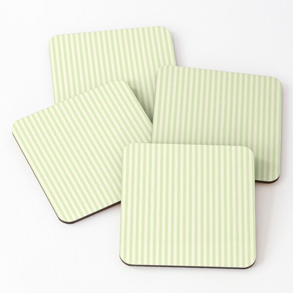 Item preview, light green pinstripes designed and sold by thebluebarn.
