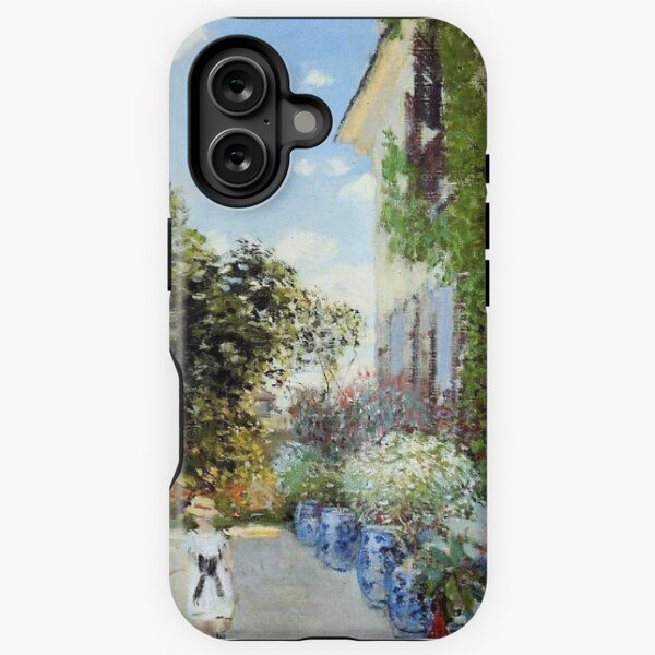 The Artist's House at Argenteuil - Claude Monet (1873) iPhone Tough Case