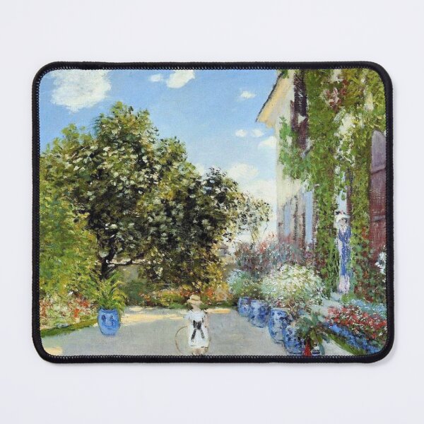 Item preview, The Artist's House at Argenteuil - Claude Monet (1873) designed and sold by GLZAS88.