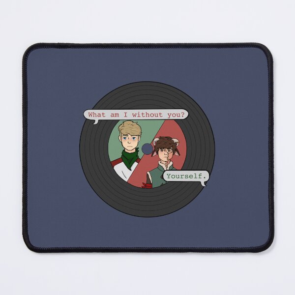 Item preview, Clingy Duo “What am I without you?” “Yourself.” designed and sold by sticknthemud.