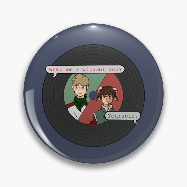 Item preview, Clingy Duo “What am I without you?” “Yourself.” designed and sold by sticknthemud.