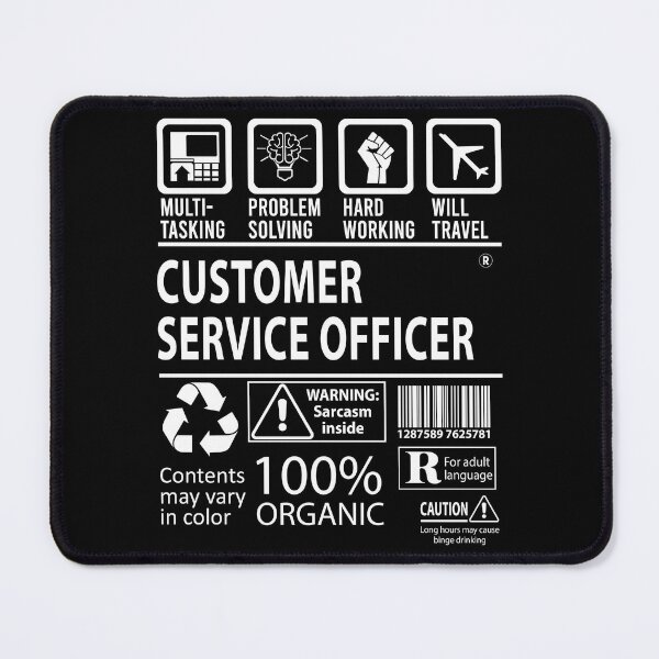 Item preview, Customer Service Officer T Shirt - MultiTasking Certified Job Gift Item Tee designed and sold by oslandefren.