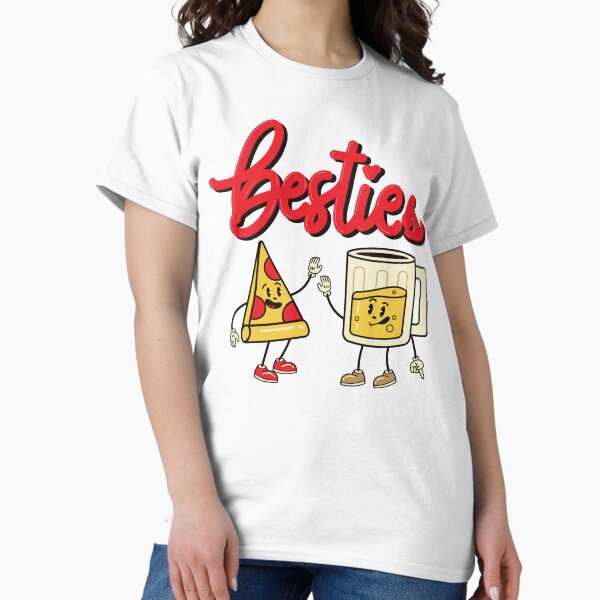 Item preview, True friends are hard to find ask Besties Pizza and Beer designed and sold by ShopTr3ndy.