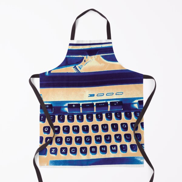 Item preview, Orange Retro Typewriter, Gift for Writer designed and sold by suekieper.