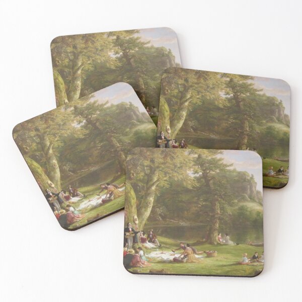 Item preview, Thomas Cole's The Picnic designed and sold by mosfunky.