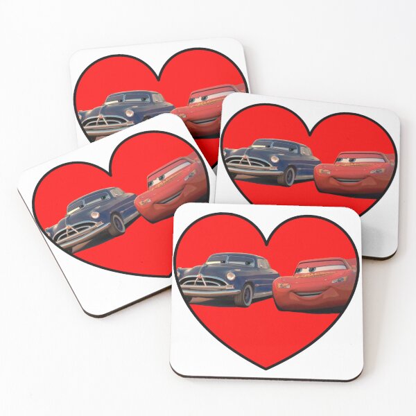 Item preview, doc hudson and lightning mcqueen designed and sold by ErinEG03.