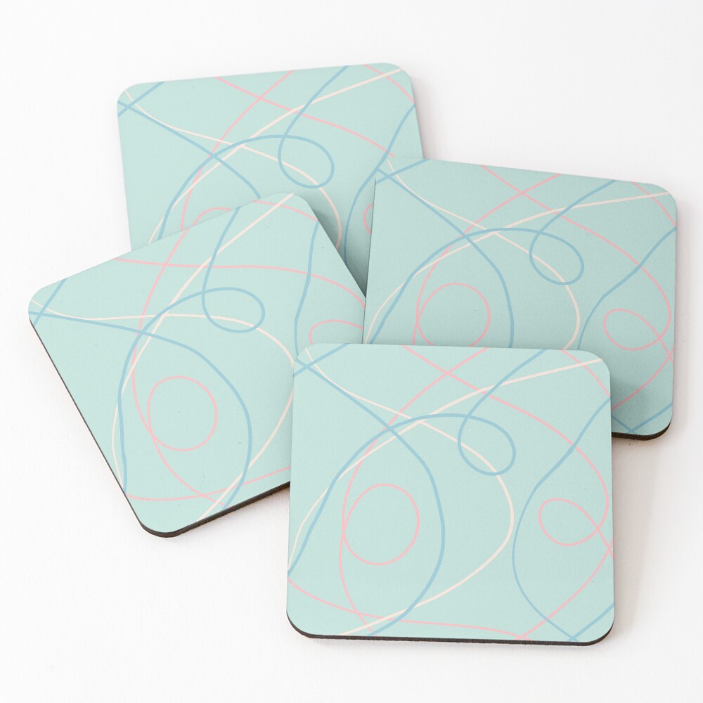 Item preview, Coasters (Set of 4) designed and sold by PaintInTheNight.