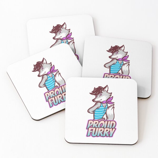 Item preview, Proud Furry Gray Wolf With Tank top & Bandana designed and sold by kahossa93.