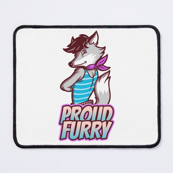 Item preview, Proud Furry Gray Wolf With Tank top & Bandana designed and sold by kahossa93.