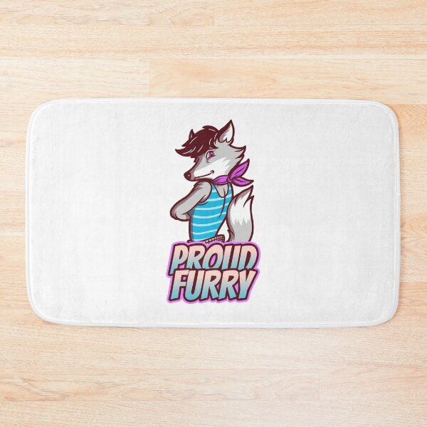 Item preview, Proud Furry Gray Wolf With Tank top & Bandana designed and sold by kahossa93.