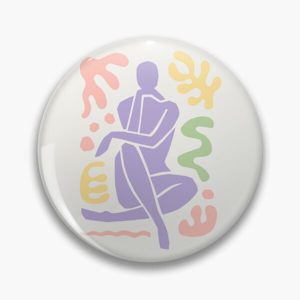 Item preview, Aesthetic Pastel Modern Art Abstract Matisse Inspired Design 2 designed and sold by shopY2K.