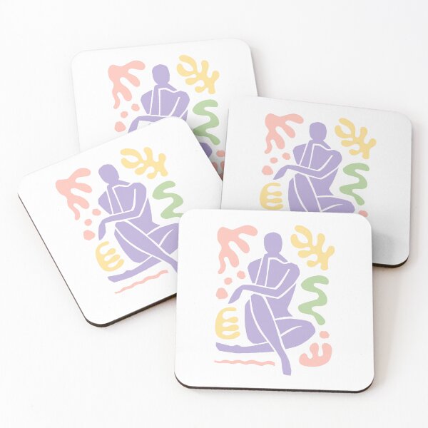 Item preview, Aesthetic Pastel Modern Art Abstract Matisse Inspired Design 2 designed and sold by shopY2K.