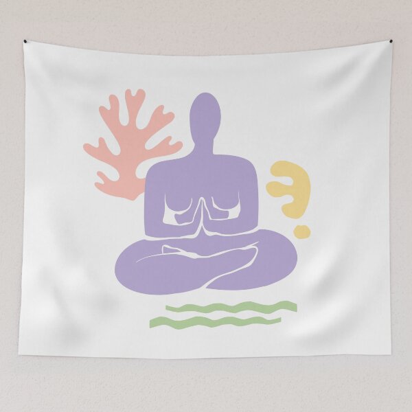 Item preview, Aesthetic Pastel Modern Art Abstract Matisse Inspired Design 3 designed and sold by shopY2K.