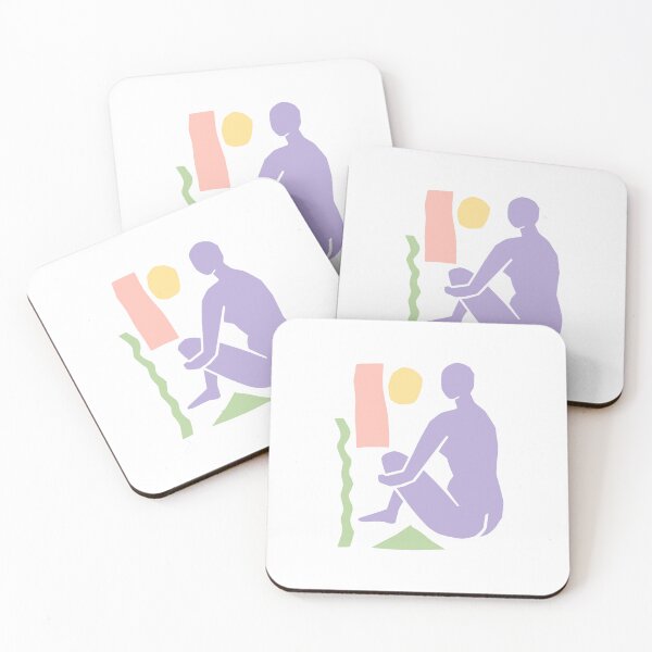 Item preview, Aesthetic Pastel Modern Art Abstract Matisse Inspired Design 4 designed and sold by shopY2K.