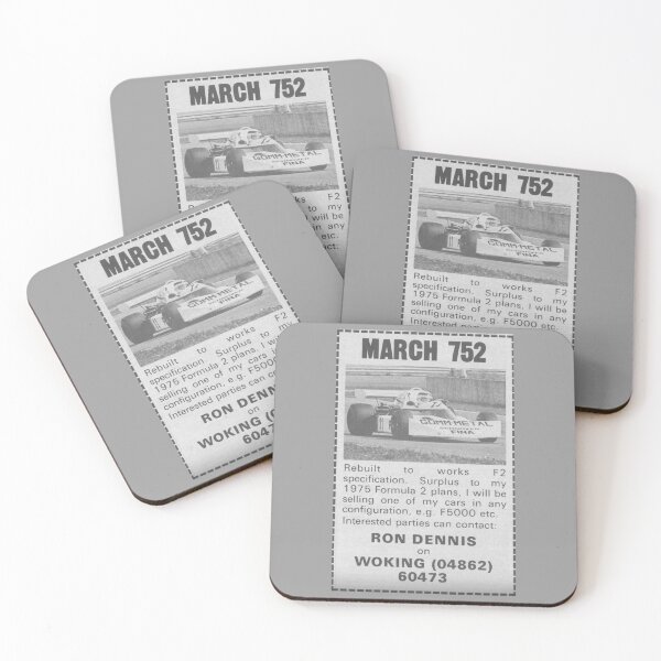 Item preview, Formula 1 newspaper ad designed and sold by Rashkin.