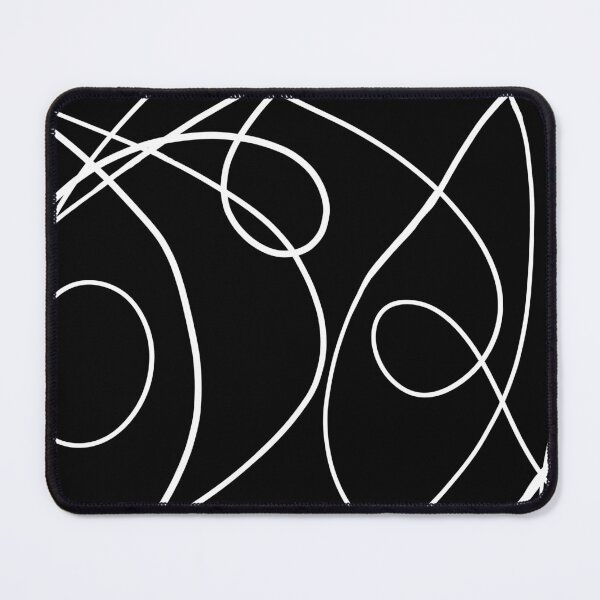 Item preview,  Modern Loop Pattern - Black and White designed and sold by PaintInTheNight.