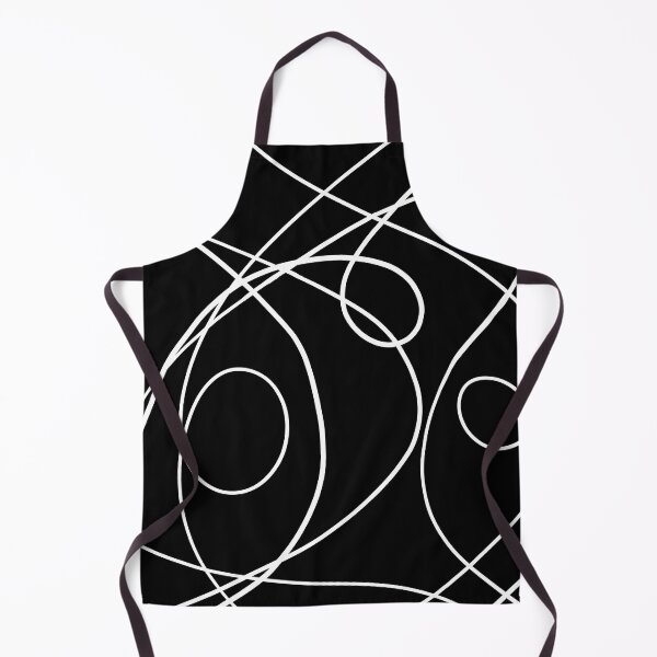 Item preview,  Modern Loop Pattern - Black and White designed and sold by PaintInTheNight.